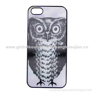 High-quality 3D Raster Case for iPhone 5 with IML /IMD Process, Innovative Design